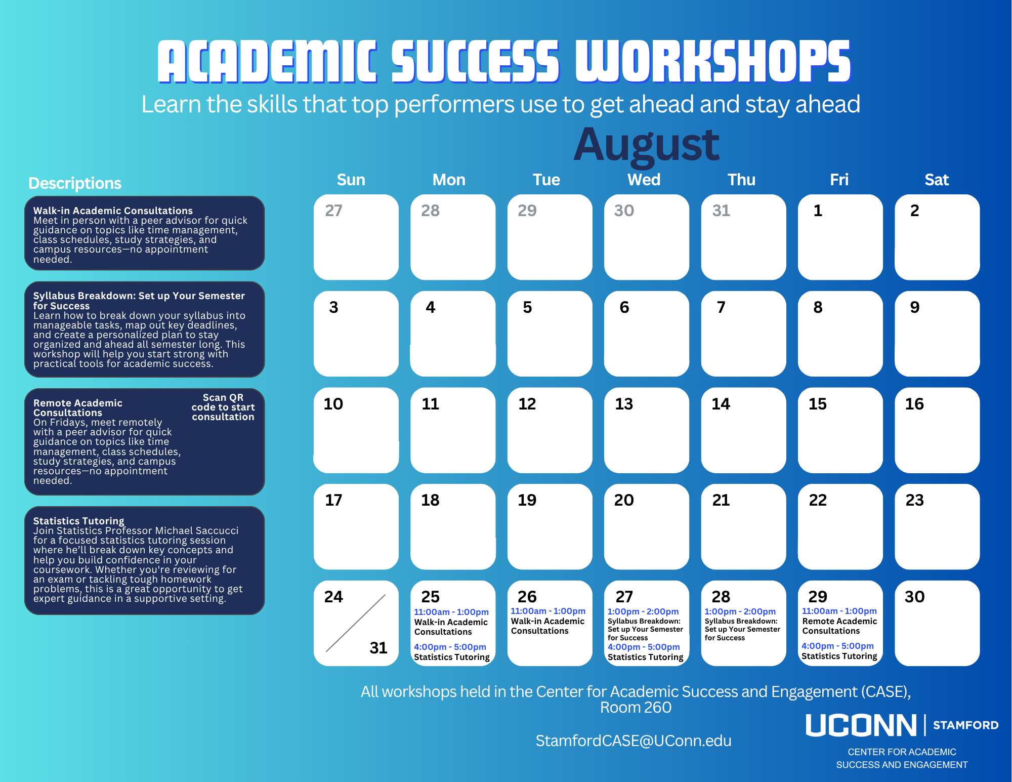 Center for Academic Success and Engagement (CASE) The Advising Center